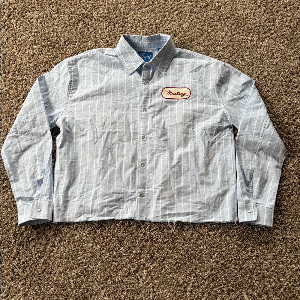 Men’s pacsun mustang button up boxy fit